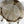 LightFixturesUSA - Bloom Brass 6 - Light Tiered Rippled Glass Round Semi Flush Mount - Ceiling Light - 25 in - 