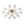 LightFixturesUSA - Bloom Brass Frosted Glass Bubble Semi Flush Chandelier - Chandelier - 6 - Lt - 