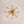 LightFixturesUSA-Bloom Crystal Bud Branch Cage Semi Flush Mount Light-Ceiling Light-Brass-