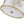 LightFixturesUSA-Bloom Crystal Buds White Fabric Drum Cage Semi Flush Mount-Ceiling Light-Brass-