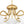 LightFixturesUSA-Bloom Firework Brass Tiered Opal Glass Bubble Chandelier-Chandelier-Brass-