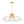 LightFixturesUSA-Bloom Firework Brass Tiered Opal Glass Bubble Chandelier-Chandelier-Brass-