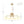 LightFixturesUSA-Bloom Firework Brass Tiered Opal Glass Bubble Chandelier-Chandelier-Brass-