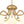 LightFixturesUSA-Bloom Firework Brass Tiered Opal Glass Bubble Chandelier-Chandelier-Brass-