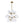 LightFixturesUSA - Bloom Frosted Glass Bubble Sphere Sputnik Chandelier - Chandelier - Brass - 