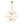 LightFixturesUSA - Bloom Frosted Glass Bubble Sphere Sputnik Chandelier - Chandelier - Brass - 