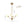 LightFixturesUSA - Bloom Frosted Glass Globe Bubble Brass Sputnik Chandelier - Chandelier - 10 - Lt - 