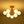 LightFixturesUSA - Bloom Frosted Glass Globe Tiered Bubble Sputnik Semi Flush - Ceiling Light - Brass - 