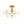 LightFixturesUSA - Bloom Frosted Glass Globe Tiered Bubble Sputnik Semi Flush - Ceiling Light - Brass - 