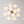 LightFixturesUSA - Bloom Opal Glass Bubble Tiered Sputnik Semi Flush Chandelier - Ceiling Light - Brass - 