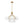 LightFixturesUSA - Bloom Opal Glass Bubble Tiered Sputnik Semi Flush Chandelier - Ceiling Light - Brass - 