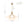 LightFixturesUSA - Bloom Opal Glass Bubble Tiered Sputnik Semi Flush Chandelier - Ceiling Light - Brass - 