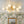 LightFixturesUSA-Bloom Opal Glass Globe Bubble Semi Flush Chandelier-Ceiling Light-Brass-
