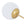 LightFixturesUSA-Bloom Opal Glass Globe Bubble Semi Flush Chandelier-Ceiling Light-Brass-