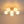 LightFixturesUSA-Bloom Shine Polished Opal Glass Bubble Semi Flush Mount-Ceiling Light-Brass-