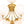 LightFixturesUSA - Bloom Tiered Frosted Glass Globe Bubble Semi Flush Chandelier - Chandelier - Brass - 