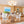 LightFixturesUSA - Bloom Tiered Frosted Glass Globe Bubble Semi Flush Chandelier - Chandelier - Brass - 