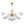 LightFixturesUSA - Blossom 12 - Light Opal Glass Bubble Semi Flush Chandelier - Chandelier - 12 - Lt - Dual - Use Design