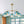 LightFixturesUSA - Blue Glass Globe Bubble Sputnik 5 - light Round Chandelier - Chandelier - Blue Bubble - 