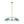 LightFixturesUSA - Blue Glass Globe Bubble Sputnik 5 - light Round Chandelier - Chandelier - Blue Bubble - 