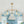 Load image into Gallery viewer, LightFixturesUSA - Blue Ribbed Glass Globe 5 - light Round Sputnik Chandelier - Chandelier - Blue Bubble - 
