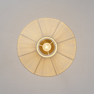 LightFixturesUSA-Bohemian Brown Woven Hemp Rope Cage Ceiling Light-Ceiling Light-Beige Thread-