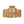 LightFixturesUSA-Boho Brown Woven Rope Quatrefoil Cage Semi Flush Mount-Ceiling Light-Brass-