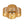 LightFixturesUSA-Boho Brown Woven Rope Quatrefoil Cage Semi Flush Mount-Ceiling Light-Brass-