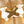 LightFixturesUSA-Boho Brown Woven Rope Quatrefoil Cage Semi Flush Mount-Ceiling Light-Brass-