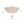 LightFixturesUSA - Boho Fabric Linen Round Scalloped Cage Semi Flush Mount - Ceiling Light - 24 in - 