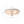 LightFixturesUSA - Boho Pleated Flower White Crackled Glass Semi Flush - Ceiling Light - 13.8 in - 