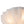 LightFixturesUSA - Boho Pleated Flower White Crackled Glass Semi Flush - Ceiling Light - 13.8 in - 
