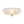 LightFixturesUSA - Boho Pleated Flower White Crackled Glass Semi Flush - Ceiling Light - Clear Crackled Glass - 