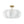LightFixturesUSA-Boho Round White Silk Scalloped Cage Semi Flush Mount-Ceiling Light-19.7 in-