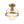 LightFixturesUSA - Brass 1 - Light Clear Glass Sphere Globe Semi - Flush Mount - Ceiling Light - Brass - 