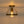LightFixturesUSA - Brass 1 - Light Clear Glass Sphere Globe Semi - Flush Mount - Ceiling Light - Brass - 