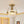 LightFixturesUSA - Brass 1 - Light Clear Glass Sphere Globe Semi - Flush Mount - Ceiling Light - Brass - 
