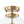 LightFixturesUSA-Brass 1-Light Swirling Ribbed Glass Globe Semi Flush Mount-Ceiling Light-Brass-