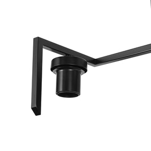 LightFixturesUSA - Brass 3 - Light Frosted Glass Cylindrical Shade Vanity Wall Sconce - Wall Sconce - Black - 