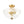 LightFixturesUSA-Brass 3-Light Hammered Glass Bowl Semi Flush Mount-Ceiling Light-Brass-