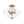 LightFixturesUSA-Brass 3-Light Hammered Glass Bowl Semi Flush Mount-Ceiling Light-Brass-