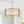 LightFixturesUSA - Brass 3 - Light Ribbed Glass Drum Lantern Pendant Light - Chandelier - Brass - 