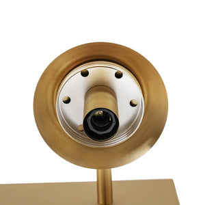LightFixturesUSA-Brass 3-Light Ribbed Glass Globe Bathroom Vanity Wall Lamp-Wall Sconce-Brass-