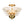 LightFixturesUSA - Brass 4 - Light Bloom Bouquet Crystal Starburst Semi Flush Mount - Ceiling Light - Brass - 
