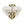 LightFixturesUSA - Brass 4 - Light Bloom Bouquet Crystal Starburst Semi Flush Mount - Ceiling Light - Brass - 
