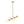 LightFixturesUSA-Brass 6-Light Opal Glass Globe Linear Island Chandelier-Ceiling Light-Brass-