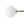 LightFixturesUSA - Brass Black 3 - Light Frosted Glass Globe Semi Flush Mount - Ceiling Light - 3 - Lt - 