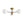 LightFixturesUSA - Brass Black 3 - Light Frosted Glass Globe Semi Flush Mount - Ceiling Light - 3 - Lt - 