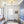 LightFixturesUSA-Brass Clear Fluted Glass Round Cone Semi Flush Mount-Ceiling Light-13.7 in-
