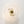 LightFixturesUSA-Brass Clear Fluted Glass Round Cone Semi Flush Mount-Ceiling Light-13.7 in-